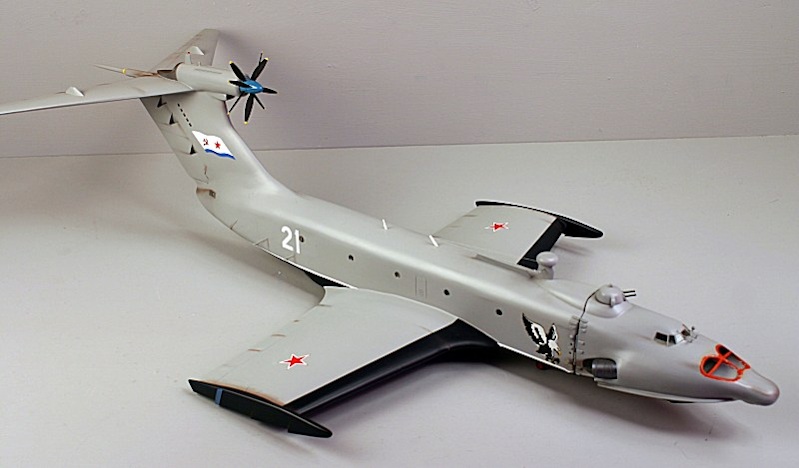 Ekranoplan A-90 Orlyonok 3D fabricated 1/72 ABS kit 