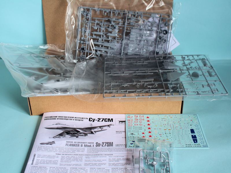 1/72 - Sukhoï Su-27SM "Flanker-E/-F" by Zvezda - released - Su-27S, Su ...