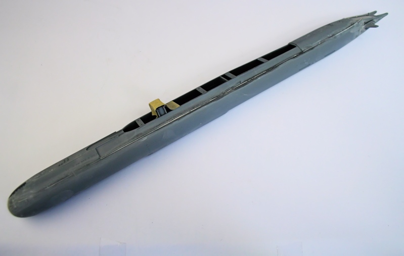 Submarine resin kit of SSBN Delta-IV class 1/350 scale 