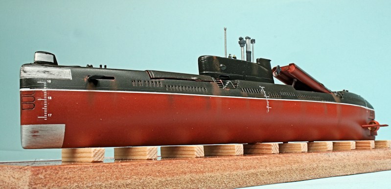 Submarine resin kit of Yankee Big Nose class 1/350 scale 