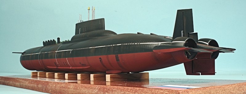 Bronco 1/350 NB5022 Russian Project 955 Borei Yuri Dolgoruky SSBN Submarine 